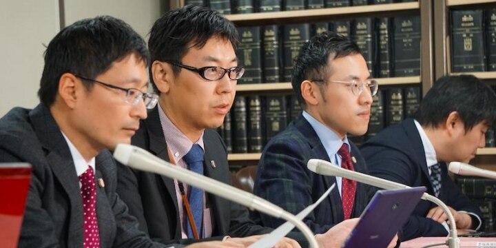 大量懲戒請求「和解に応じたら報復されるという恐怖も」、原告の弁護士たちが訴訟の動向説明
